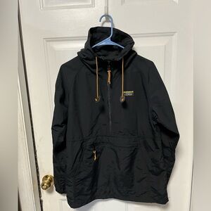 L.L. Bean women’s  Black Anorak Jacket size medium note!! See description
